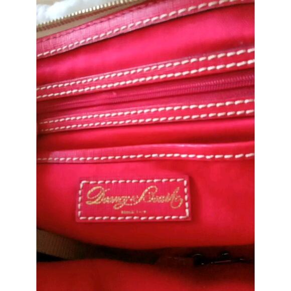 Dooney & Bourke Zip Crossbody Satchel Multi Heart Rainbow Hearts - Picture 5 of 14